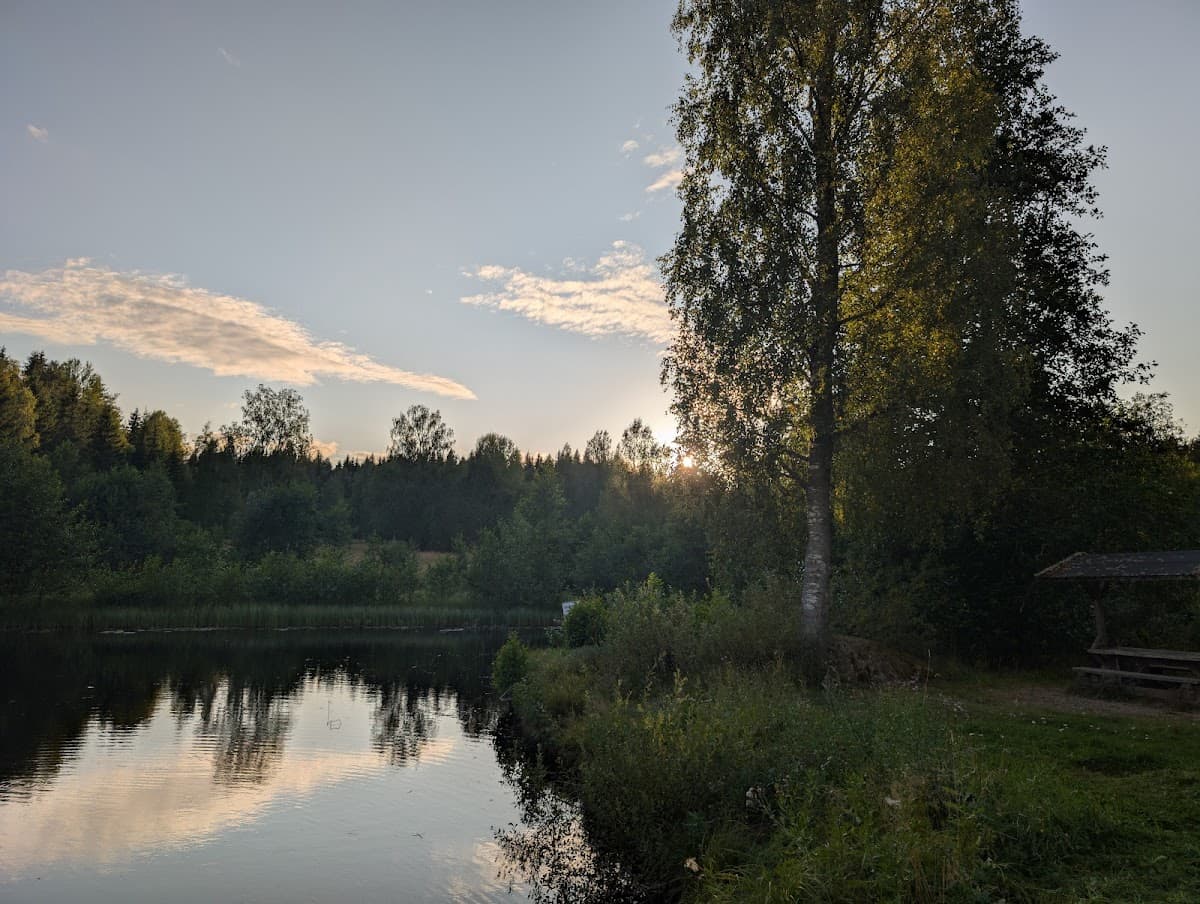 Bild från rastplats Prästbäcken